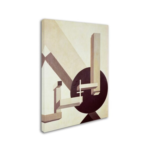 Eliezer Lissitzky 'Proun 10 1910' Canvas Art,14x19